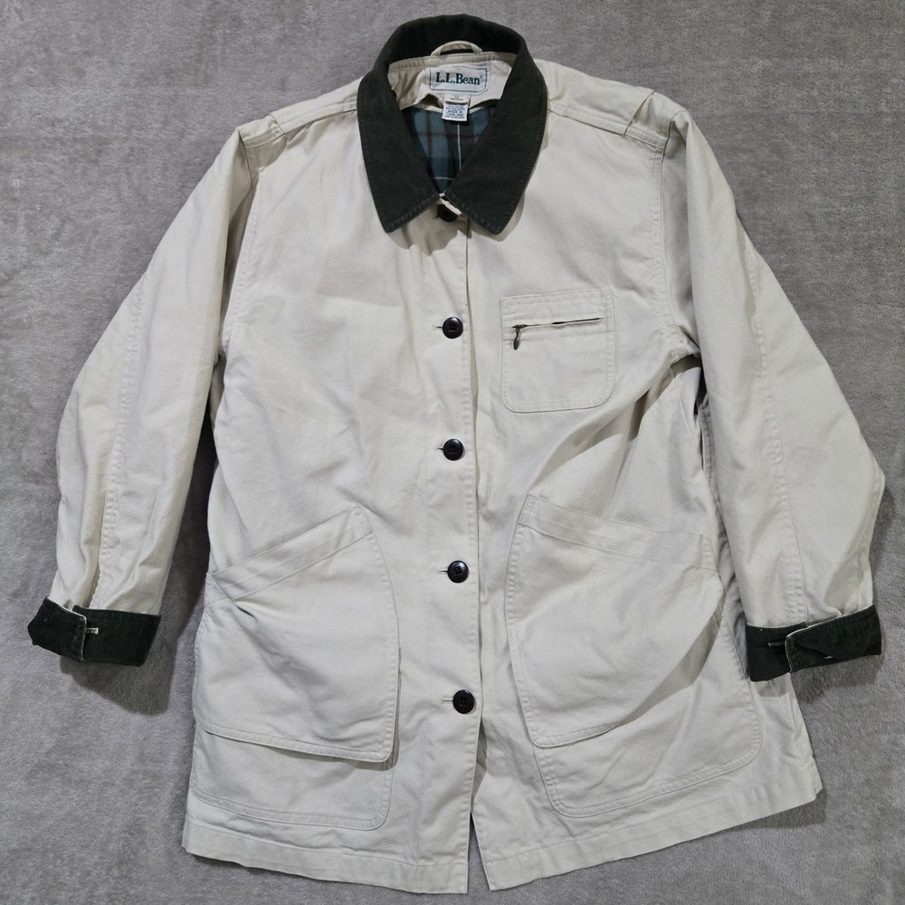 L.L. Bean Barn Coat Women Medium Field Jacket Primaloft Outdoor Cabin Gorpcore